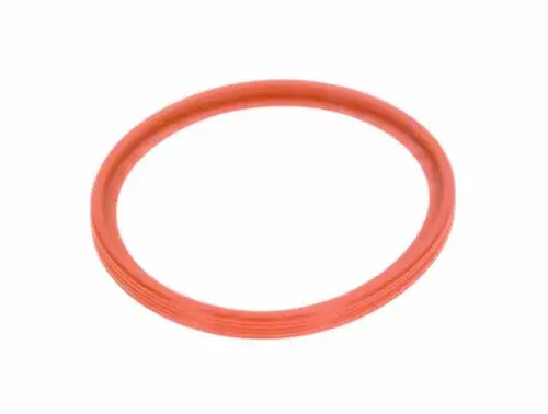 Runder Dichtungsring in Orange, passend für Bosch-Produkte, zur Gewährleistung einer effektiven Abdichtung in mechanischen Anwendungen.